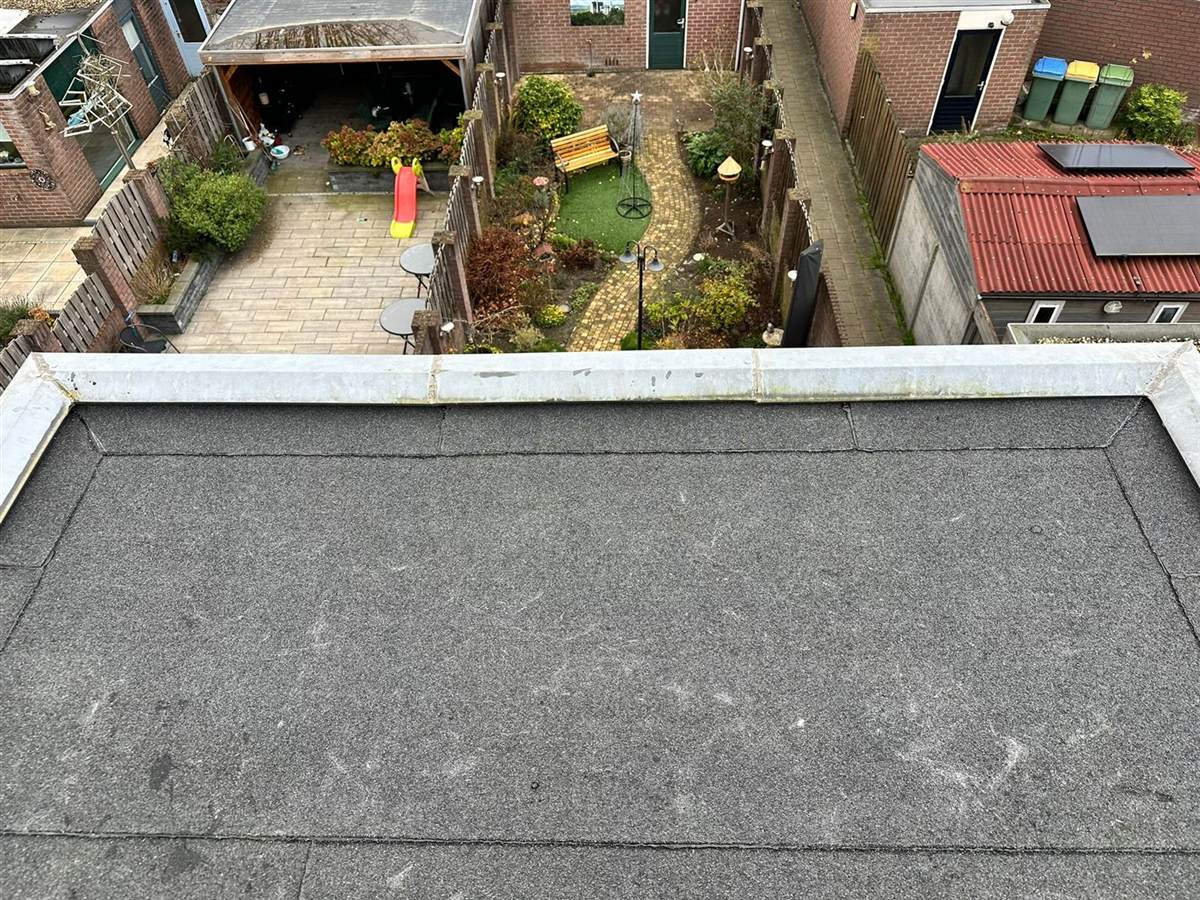 Dakkapel opnieuw bekleed met bitumen